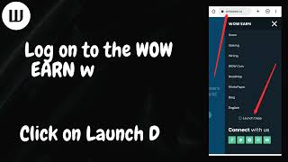 How to access your invite link on the WOW EARN platform. #crypto  #wowearn #cryptomining #defi