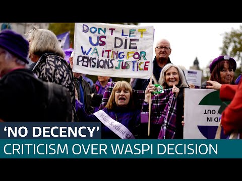 'A day of shame': Waspi women will not receive state pension compensation | ITV News