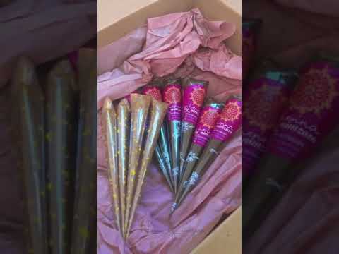 henna cones / nail cones