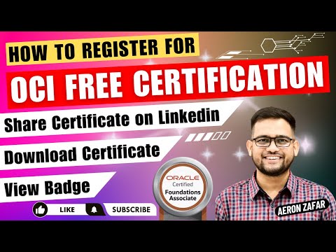 OCI free Certification | oracle free certification | OCI Foundations Associate | 1Z0-1085-23