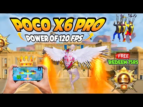 Poco x6 pro🔥 power of 120 fps 🥵 rush gameplay