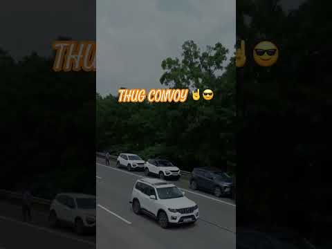 THUG CONVOY -Tata Harrier #aatakuthe #thug #harrier #shorts