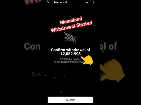 Memeland Withdrawal | How To Claim Memeland | Memeland New Update #shorts