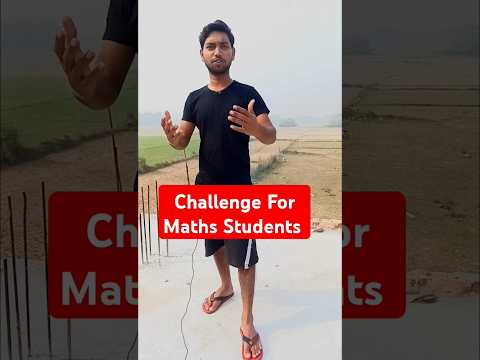 Challenge for maths students | #sagarsite #shorts #shortsfeed #maths #math #mathsstudents