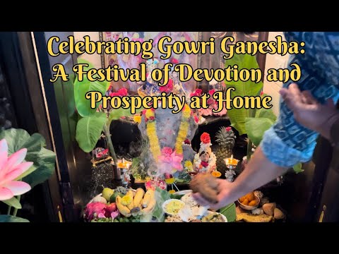 Joyful Ganesh Chaturthi Celebration at Home | Happy Moments with Family & Friends