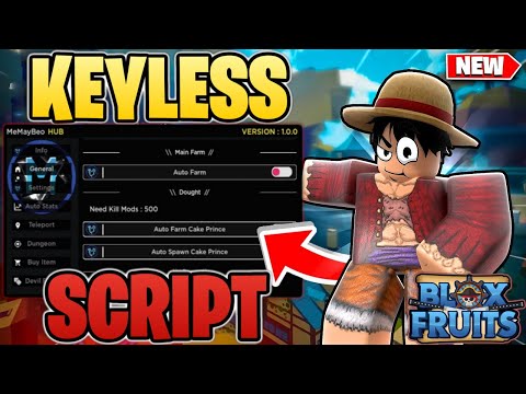 Blox Fruits Script Pastebin 2024 No Key | Auto Farm + Auto Raid | Working Fluxus + Delta + PC 2024