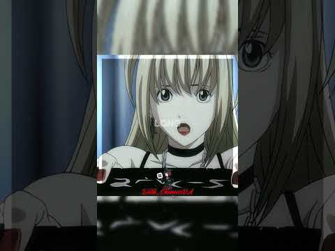 Misa Amane||Whip your Hair #deathnote #misaamaneedit #spedupnightcore #asthetic #fyp #emocore