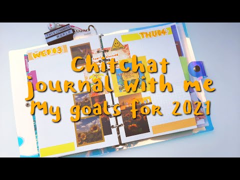 Chitchat journal with me | My goals for 2021 & learning sign language | ThisizReneesworld