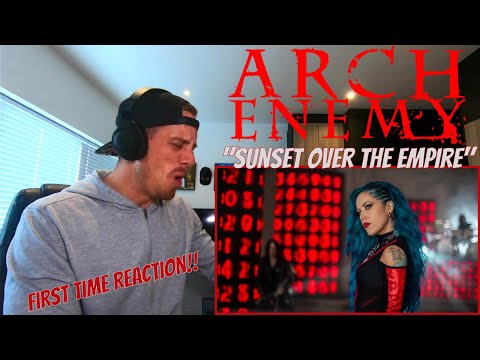 Arch Enemy - Sunset Over The Empire *FIRST TIME REACTION* | MarbenTheSaffa Reacts