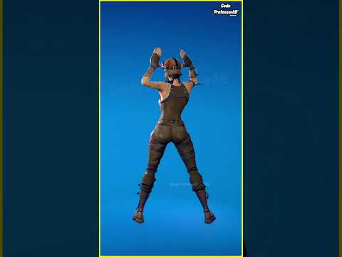 Fortnite Renegade Raider Skin Build Up Emote Thicc 🍑😍🥵