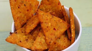 Crispy Snacks recipe | 15 days Storable snacks | Evening snacks recipe | Tea Time snacks recipe