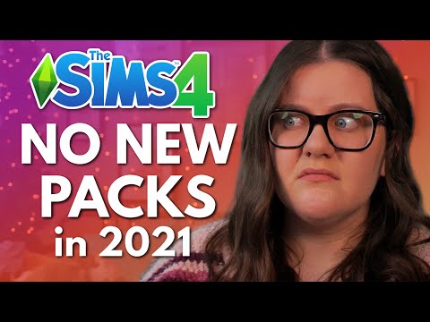 NO NEW PACKS for the rest of 2021 for The Sims 4