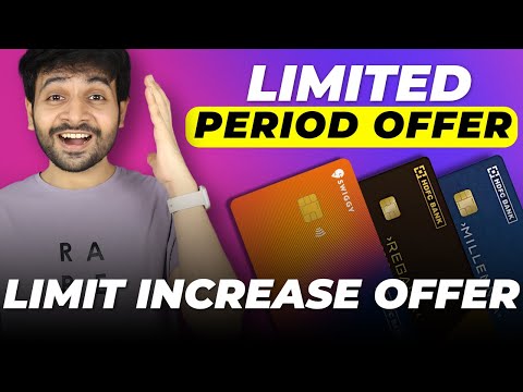 HDFC Credit Card Limit Increase Offer is Now Available