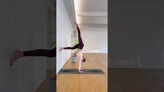 Improve Your Balance In Handstand | Sara Ticha #shorts #yoga #yogapractice #flexibility