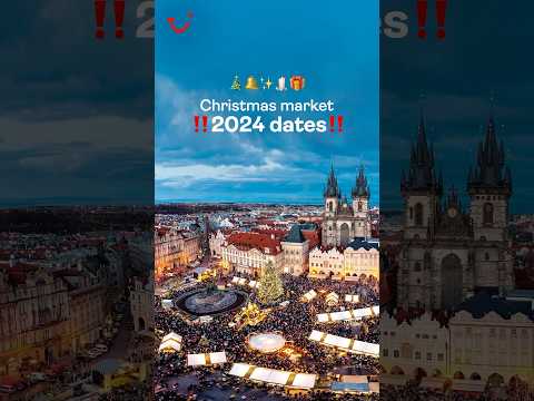 Christmas market dates 2024 🎄🎅 #tui #christmas #foryou #shorts #trending #xmas