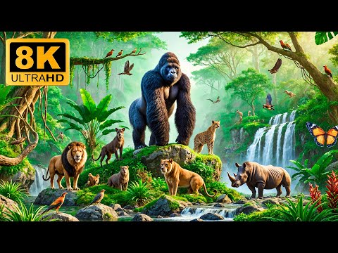 The Giant Forest 8K ULTRA HD🐾The Most Meaningful Tour Ever,Deep Relaxing Music