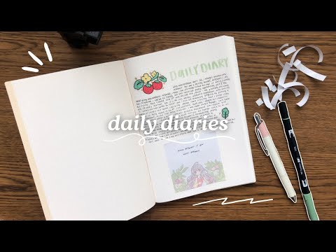 Daily Journal Setup 🦋 | Hobonichi A5 Notebook