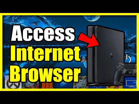 How to Access the Internet Browser on PS4 Console (Easy Tutorial)