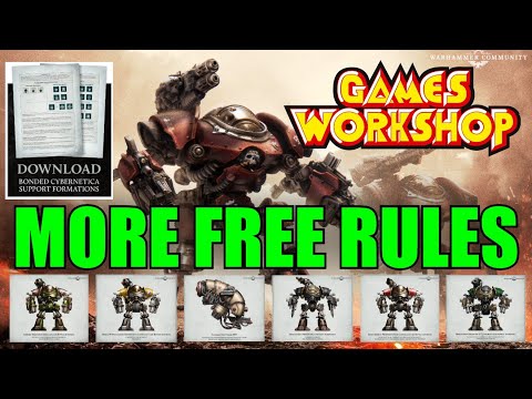 NEW Way to Play! Cybernetica Rules FREE DOWNLOAD Support Formations Horus Heresy Legions Imperialis