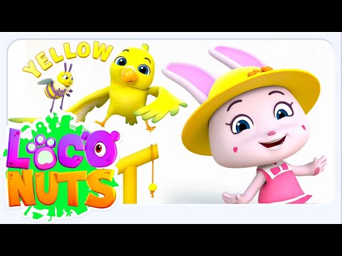 Yellow Color Song, Preschool Nursery Rhymes And Kids learning Videos