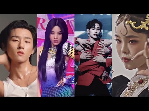 kpop tiktoks that make me thirsty ♡ (with names) #1