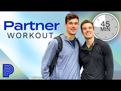 45 min Partner Workout (FULL BODY HIIT w. Dumbbells) | Pridefit