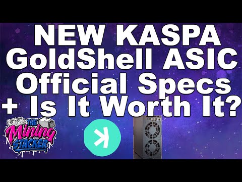 NEW GoldShell KA Box KASPA ASIC Miner is HERE Full Specs /Release Date /Better Than Iceriver ASICs ?