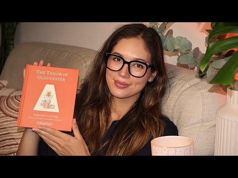 ASMR Storytelling with Rain for Sleep | Peter Rabbit Library Reading #2 | ASMR Relaxing Whispers