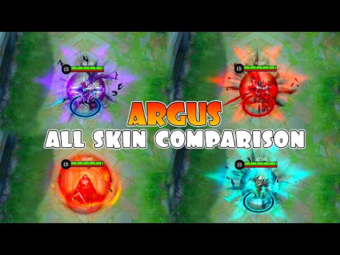 Argus 2024 All Skin Comparison