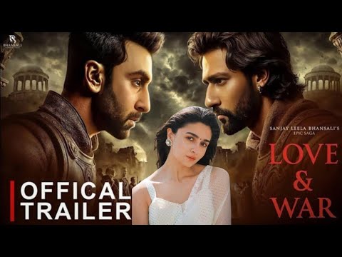 Love and War | Official Trailer |Alia Bhatt | Ranbir Kapoor | Vicky Kaushal | Upcoming Film |Concept