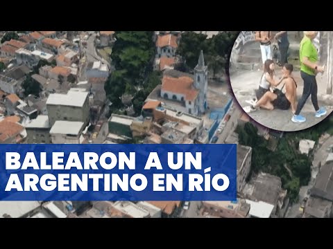 AGONIZA UN ARGENTINO BALEADO EN RÍO: EL GPS LO METIÓ EN UNA FAVELA; VIAJABA CON SU FAMILIA