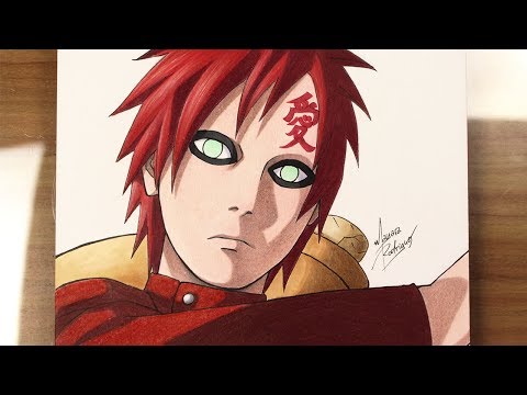 Drawing GAARA [NARUTO]