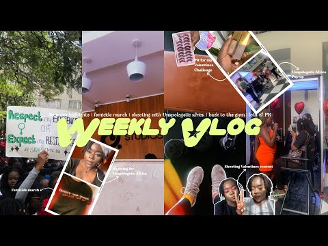 VLOG 070 | January highlights, Unapologetic africa shoot and pop up, getting back to the gym & PR