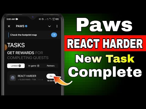 Paws REACT HARDER New Task Complete || paws new task bangla || paws new task mystery quest | Mizanur