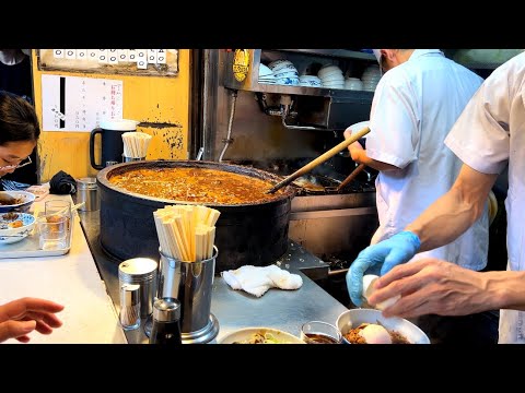 【バズっているお店に遠征編】日本一のホルモン丼/ japan street food【きつねや】