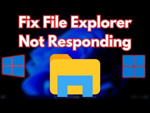 How to Fix File Explorer Not Responding in Windows 11 | How to Fix File Explorer Not Opening