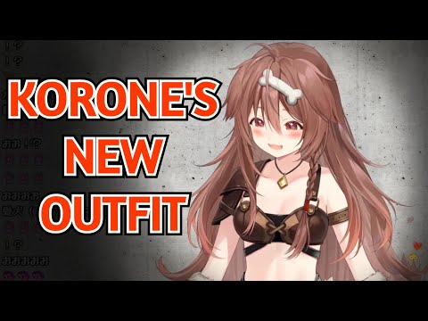 Korone Reveals Her New Wild Outfit [Hololive]