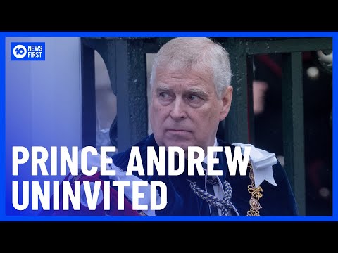 Prince Andrew Uninvited From The Royal’s Christmas Celebrations | 10 News First