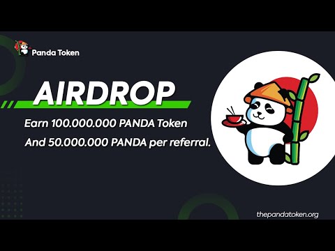 100,000,000 PANDA 🐼🐼🐼 token for joining