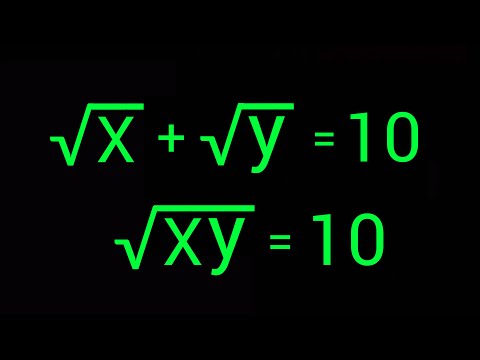 A Nice Algebra Problem | Olympiad Mathematics (x,y)=?