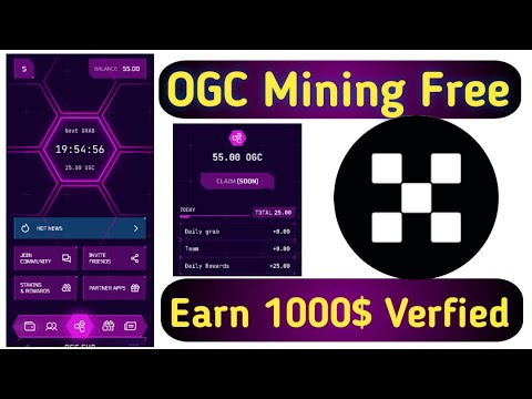 new airdrop today || new mining apps || ogc mining app || 100% verfied okx listing soon ||#airdrops