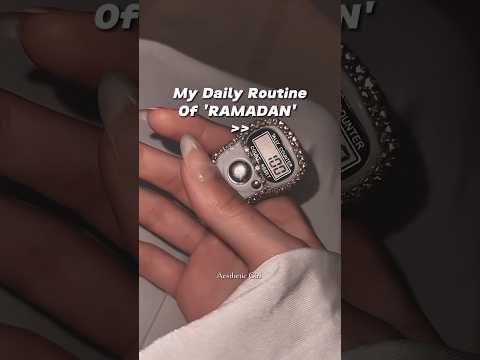 My daily routine of Ramadan 🌙📿#ramadan #ramadanroutine #ramadanspecial #ytshorts