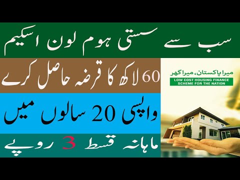 Prime Minister House Loan Scheme//Interest Free Home Loan In Pakistan//Free Home Loan