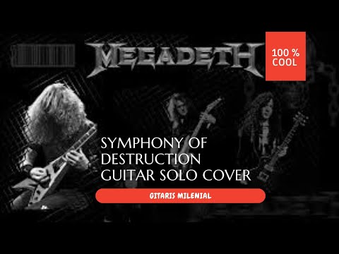 Megadeth - Symphony of Destruction Guitar Solo Cover #megadethcover #shorts