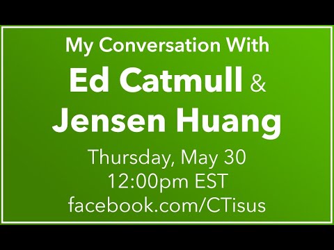 My Conversation with Ed Catmull & Jensen Huang