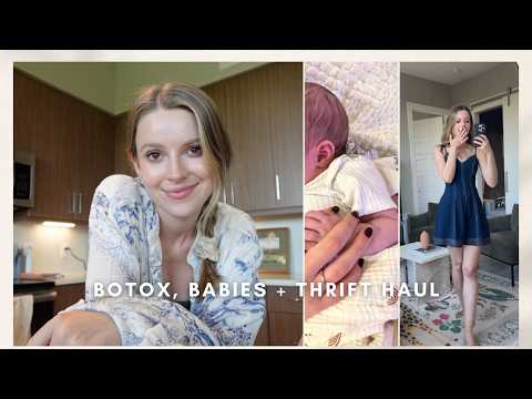 VLOG: changing my name (?), trying botox + MEETING BABY!