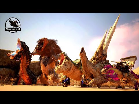 All 11 Monster Species in MH Wilds Beta |  Animation Showcase