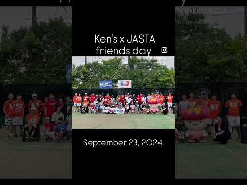 2024年9月23日、Ken’sテニススクールさんとJASTAのコラボレーションイベントfriends dayを開催しました♪障がいある無し関係なくテニスを通じて共生社会を目指します❣️