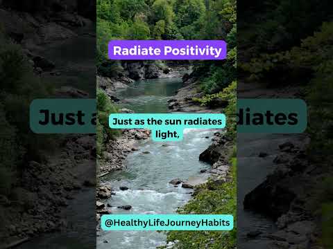 Embracing the Power of Positivity: Radiate Joy and Inspire Others #shorts  #motivation