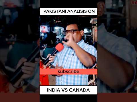 Pakistan reaction on canada | पाकिस्तान   का रिएक्शन इंडिया पे | #pakistan #pakistanireaction